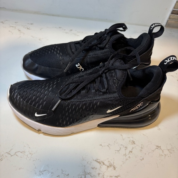 Nike Air Max 270 Black White Anthracite Mens Running Shoes AH8050 002 Sz 7.5 - Picture 5 of 11